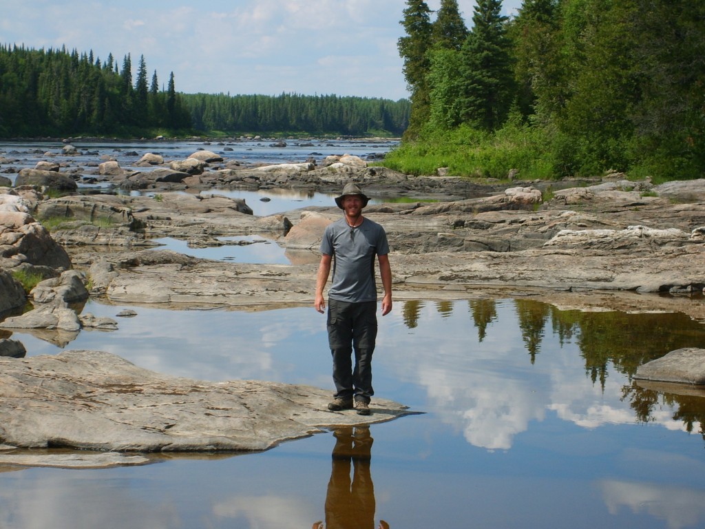 Shane at Black Feather Rapids Shane at Black Feather Rapids
