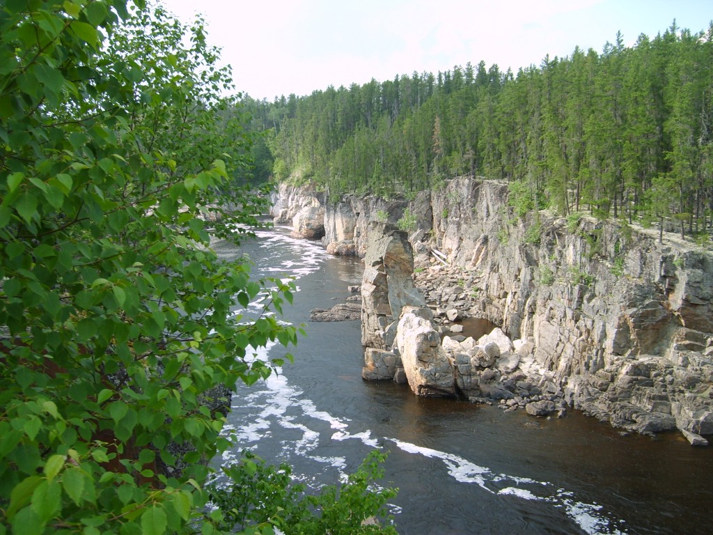 View Downriver from Thunderhouse Gorge Lookout View Downriver from Thunderhouse Gorge Lookout